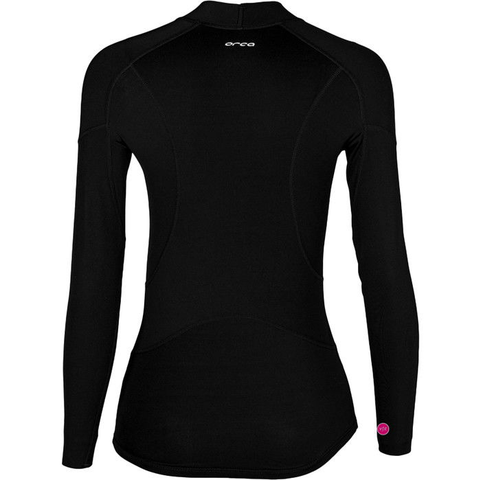 2024 Orca Womens Neoprene Long Sleeve Base Layer T-Shirt MAZ4TT01 - Black